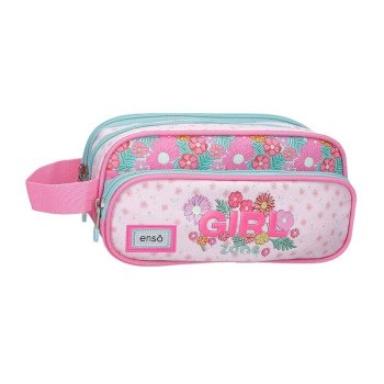 Estojo Escolar 3c Enso Girl Zone Fuchsia