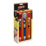 Conjunto 3 Canetas Naruto Shippuden com Toppers – Kids Euroswan