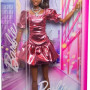 Barbie Deluxe Style Vestido Rosa Coral Metalizado