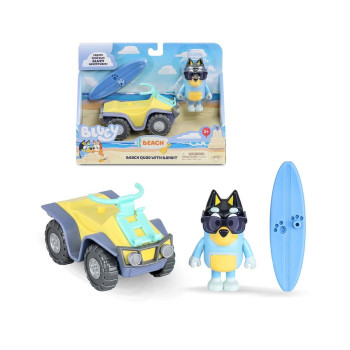 Bluey - Veículo com figura e acessórios (Modelo Sortido)