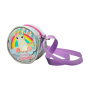 Bolsa Redonda Sweet Dreams Unicórnio Prateada - Kids 
