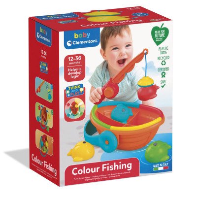 Clementoni - Baby Pesca Brinca e Aprende