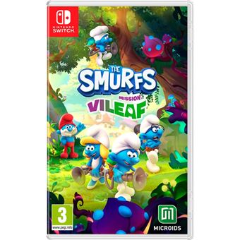 JOGO The Smurfs: Mission Vileaf Smurftastic Edition - Nintendo Switch JOGO The Smurfs: Mission Vileaf Smurftastic Edition - Nintendo Switch