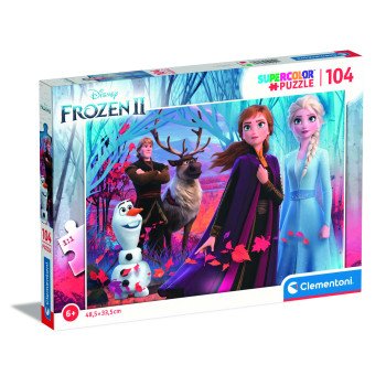 Puzzle 104 Peças Disney Frozen 2