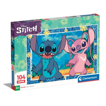 Puzzle 104 Peças Disney Stitch 3