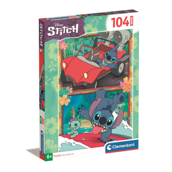 Puzzle 104 Peças Disney Stitch
