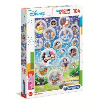 Puzzle 104 Peças Super Disney Classic
