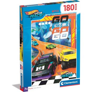 Puzzle 180 Peças Super Hotwheels
