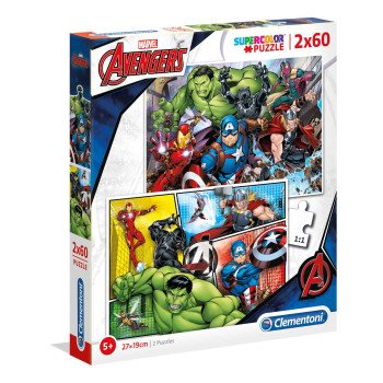 Puzzle 2x60 Avengers 2 Puzzle 2x60 Avengers 2