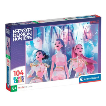 Puzzle Clementoni 104 Peças K-Pop Demon Hunters Puzzle Clementoni 104 Peças K-Pop Demon Hunters
