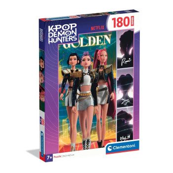Puzzle de 180 peças - Caçadores de Demônios K-Pop Netflix - Clementoni Puzzle de 180 peças - Caçadores de Demônios K-Pop Netflix - Clementoni